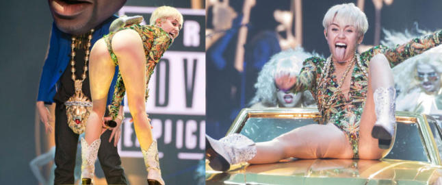 Miley Cyrus fortsetter i samme trend