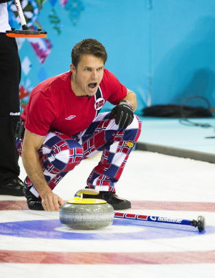 Curling-gutta tok dagens andre seier i lappeteppebukser