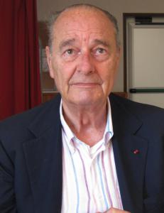 Jacques Chirac på sykehus med giktsmerter