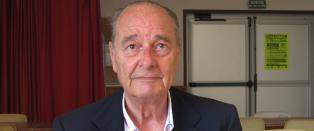 Jacques Chirac på sykehus med giktsmerter