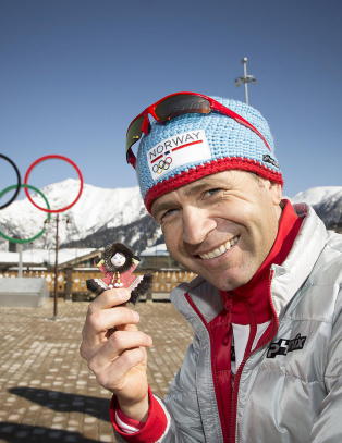 Bjørndalen fikk lykkeamulett av ivrig supporter