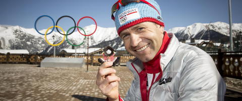 Bjørndalen fikk lykkeamulett av ivrig supporter