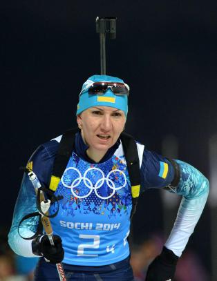 Mens Pidhrushna gikk inn til OL-gull, er ektemannen involvert i urolighetene i Ukraina