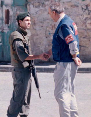 Han bygde opp Palestinas politistyrker