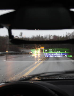 Vi har testet «folkeversjonen» av head-up-display