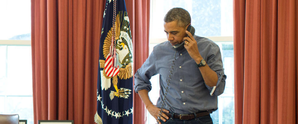 Obama ringte europeiske ledere for å drøfte Ukraina