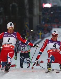 Ola Vigen Hattestad trakk det lengste strået i millimeterduell med Pål Golberg