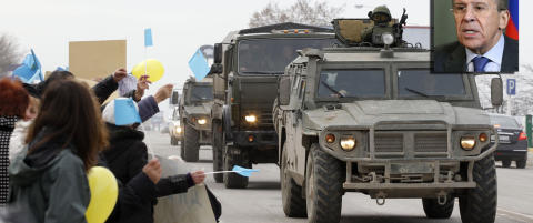 - Vi er ikke en part i konflikten, hevder Russlands utenriksminister Sergej Lavrov