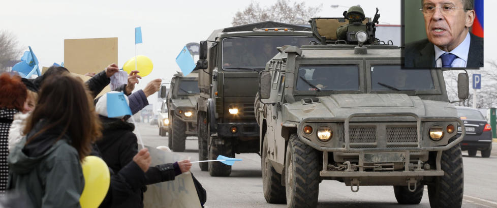 - Vi er ikke en part i konflikten, hevder Russlands utenriksminister Sergej Lavrov
