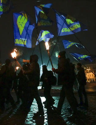 Svenske høyreekstreme reiser til Ukraina