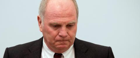 Bayern-president Hoeness innrømmer å ha unndratt 140 millioner