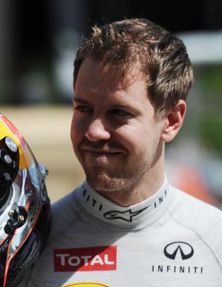 Vettel har kjørt rundt i «Hungry Heidi»,
«Kinky Kylie» og «Randy Mandy». Nå
har han gitt navn til årets F1-bil