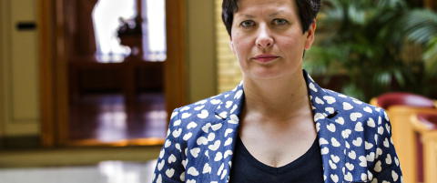 Helga Pedersen kan bli vraket