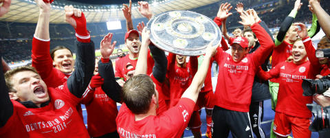 Bayern München sikret seriegull med sju runder igjen