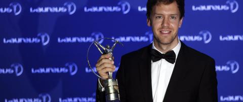 F1-Vettel kåret til årets mannlige utøver