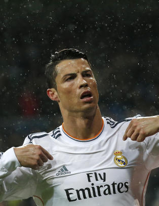 Real Madrid-supportere buet på Cristiano Ronaldo