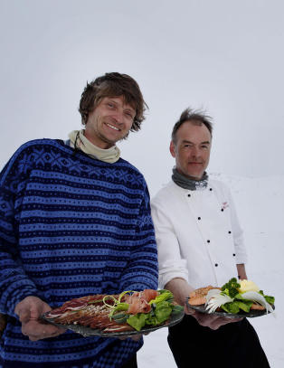 Der ingen skulle tru at du får servert gourmetmat