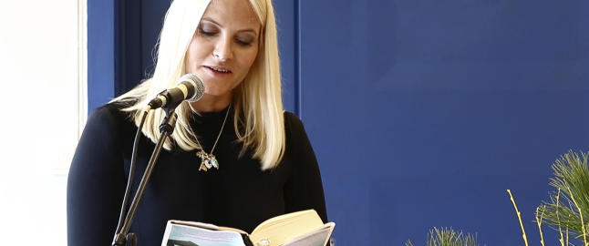 Mette-Marit vil også være bokormenes kronprinsesse