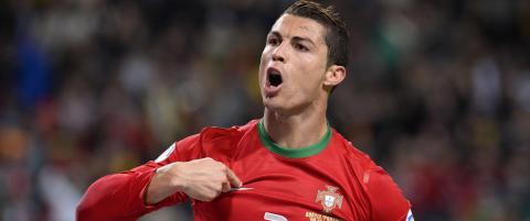 Dawid (14) åpnet øynene for første gang på tre måneder da Ronaldo scoret