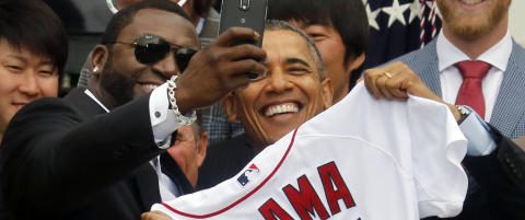 - Dette kan bli Obamas siste selfie