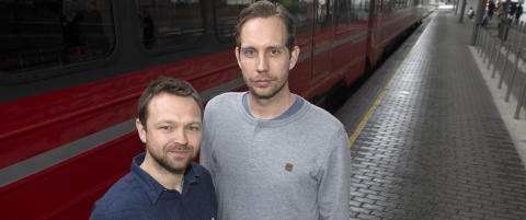 200 timer på toget blir påskekrim