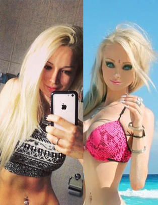 «Den menneskelige Barbie-dokka» avslører hvordan hun egentlig ser ut