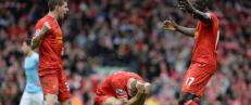 Gerrard tok til tårene da dommeren blåste av kampen Gerrard tok til tårene da dommeren blåste av kampen