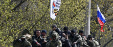 Ukrainske soldater anklages for å ha byttet side Ukrainske soldater anklages for å ha byttet side