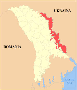 �ST FOR ELVA DNEPR: Her ligger Transnistria, i Moldova. Kart: WIKIPEDIA COMMONS