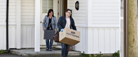 - Vi fant mer penger enn hva det er normalt å ha hjemme