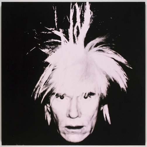 Self-Portrait (Fright Wig), 1984 � Andy Warhol Foundation for the Visual Arts / BONO, Oslo 2008