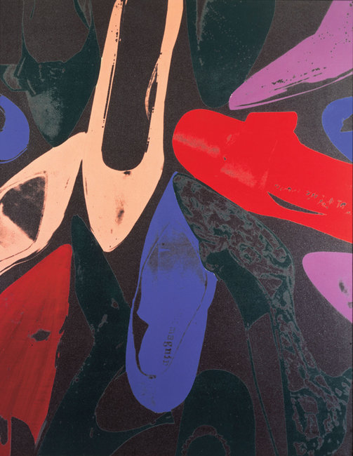Diamond Dust Shoes, 1980 � Andy Warhol Foundation for the Visual Arts / BONO, Oslo 2008