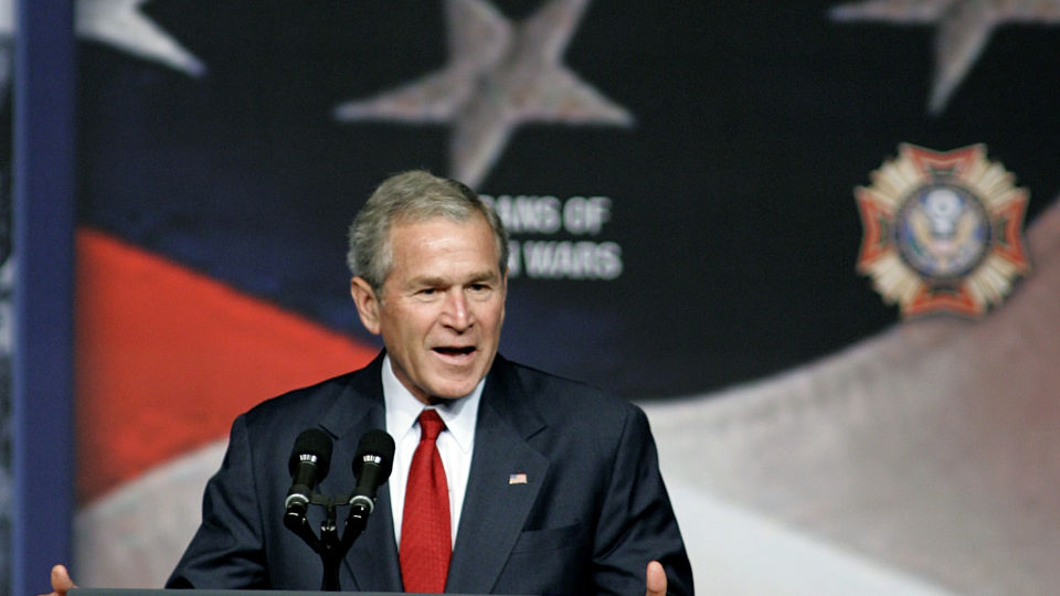 Forhatt: Antiamerikanismen har ofte knyttet seg til presidenter, og har n�dd nye h�yder med George W. Bush.