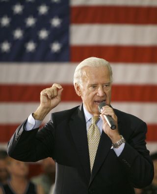 OBAMAS MANN: Joe Biden. Foto: AP Photo/Mark Stehle/Scanpix