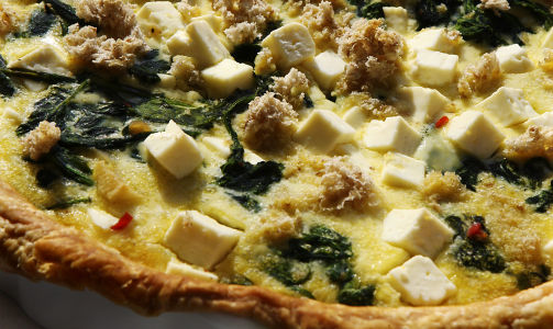Stekost: Feta kan brukes til mer enn salat, og kan b�de grilles og stekes i for eksempel en spinatpai.