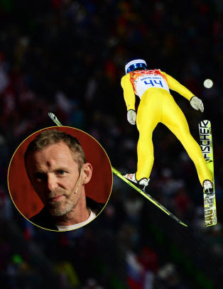 Nå bestemmer Jo Nesbø det meste som skjer i hoppbakken