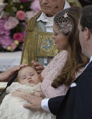 Her døpes prinsesse Leonore