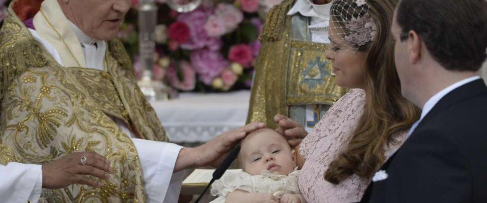 Her døpes prinsesse Leonore