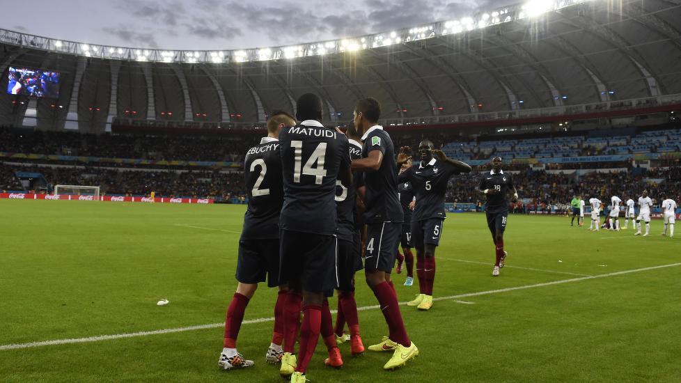 Frankrike vant solid 3-0 over Honduras.