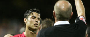 Et rødt kort fra 2007 er med på å forklare hvorfor Ronaldo er best i verden