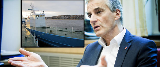 Norske krigsskip endte hos nigeriansk eks-pirat. Støre skylder på britiske myndigheter