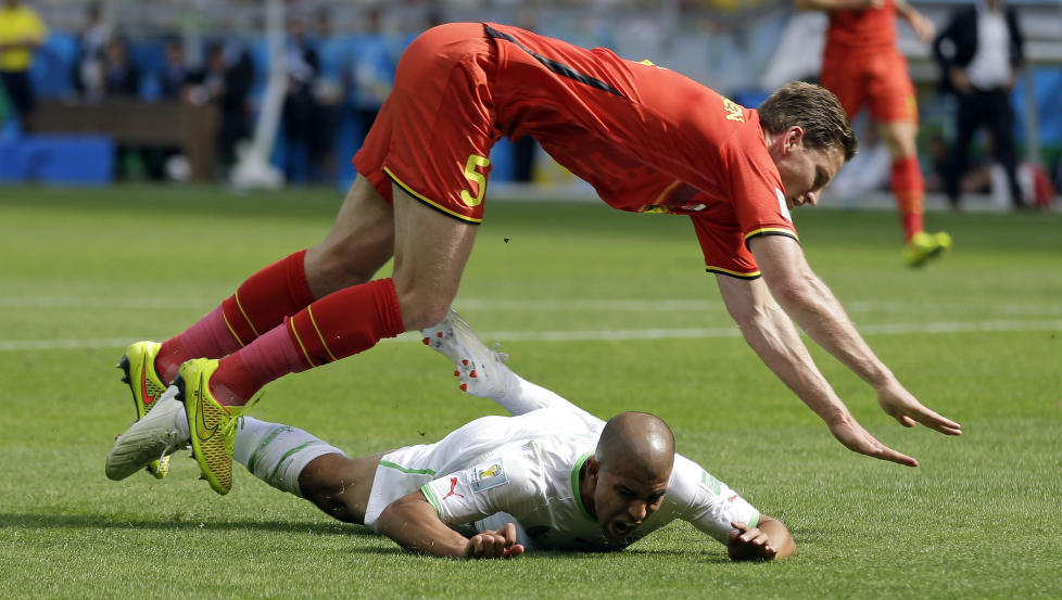 Algerie med sjokkåpning mot Belgia.