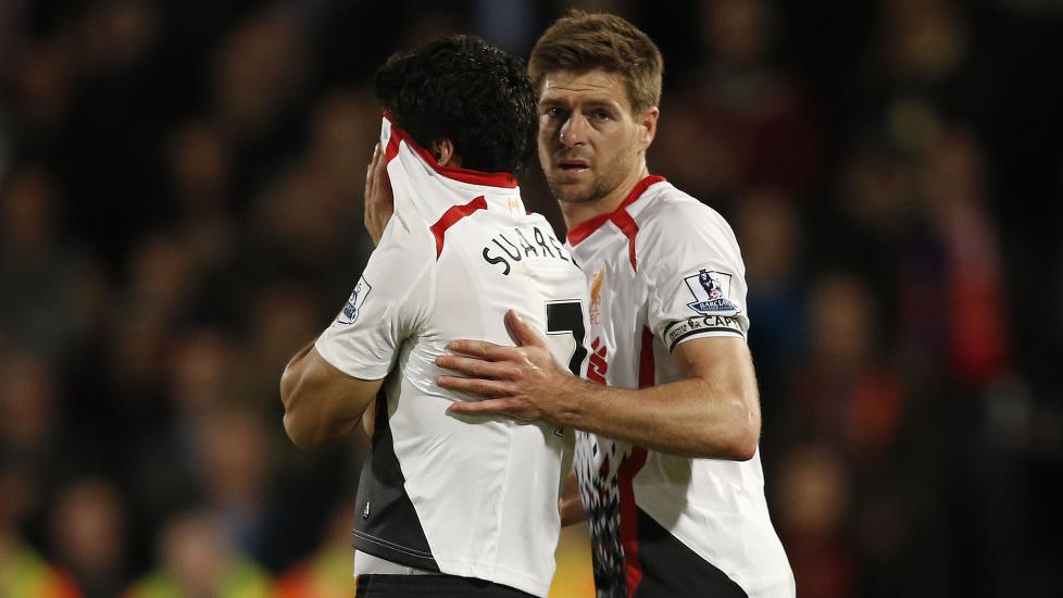 I kveld skal Gerrard temme Suarez.