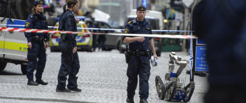Mann pågrepet etter bombetrussel i Stockholm
