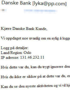 Lager bevisst skrivefeil i svindelmail for å sile ut «enkle ofre»
