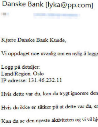 Lager bevisst skrivefeil i svindelmail for å sile ut «enkle ofre»
