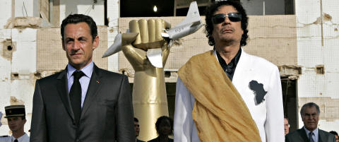 Penger fra Kadhafi
kan knekke Sarkozy