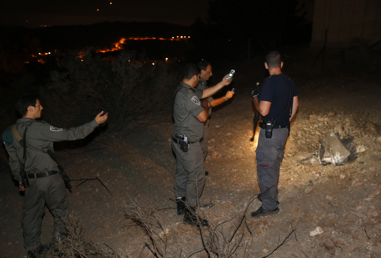 Her endte raketten som ble skutt fra Gazastripa og som traff Jerusalem. 