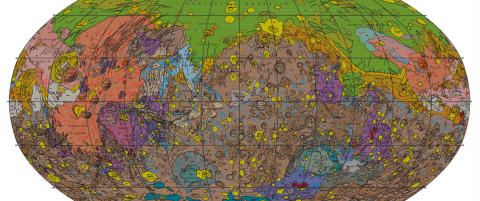 Dette er det første detaljerte kartet over Mars' overflate