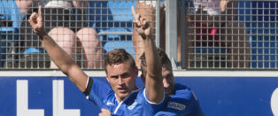 Senket gamleklubben med hat trick